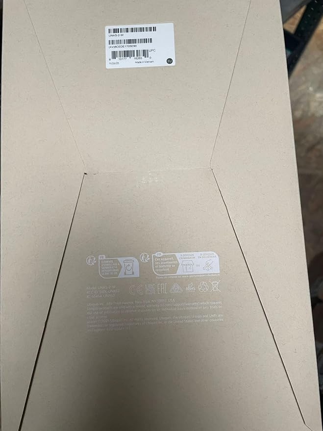 Ubiquiti NAS System UNAS-2 2 trays 3.5" White - Image 2