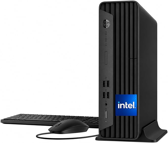 HP ProDesk 400 SFF Business Desktop Computer, Intel CPU, 16GB RAM, 2TB HDD + 512GB PCIe SSD, Dual 4K Display Support, Type-C, DisplayPorts, Wi-Fi, HDMI, Wire Keyboard & Mouse, Windows 11 Pro by Unknown