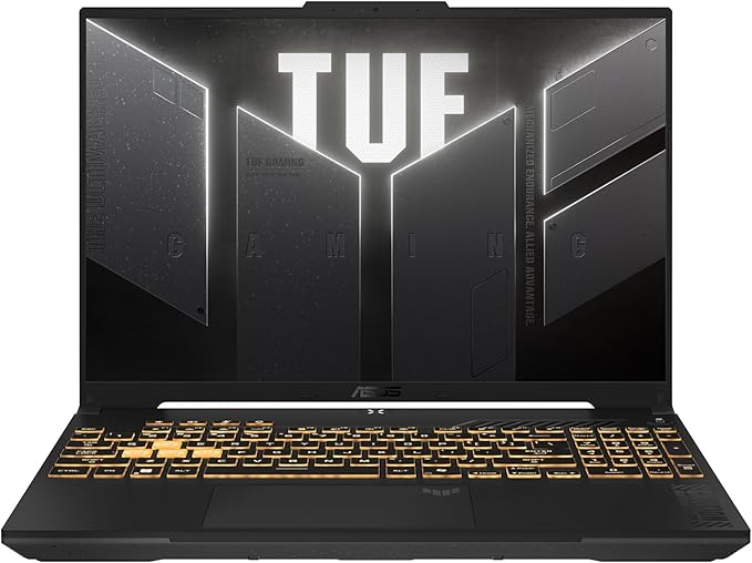 ASUS TUF Gaming F16 (2024) Gaming Laptop, 16” FHD+ 144Hz IPS-Level 16:10 Display, Intel® Core™ 5 210H Processor, NVIDIA® GeForce RTX™ 4050, 8GB DDR5, 512GB PCIe Gen4 SSD, Wi-Fi 6, Windows 11 Home by Unknown