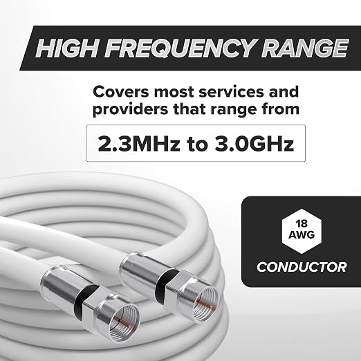 THE CIMPLE CO Solid Copper Coaxial Cable 2 FT - Image 6