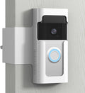 Homalor Anti Theft Ring Doorbell Mount: White Ring Doorbell Door Mount Blink by HOMALOR