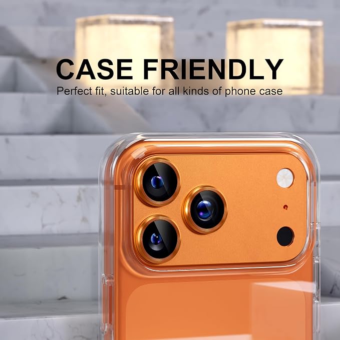 Choiche Compatible for iPhone 17 Pro Camera Lens Protector, Strong Adsorption - Image 4