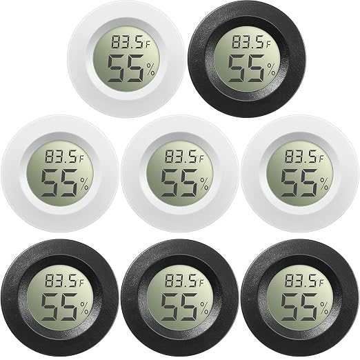 Weewooday Mini Hygrometer Thermometer Digital LCD Monitor Indoor/Outdoor Room by Weewooday