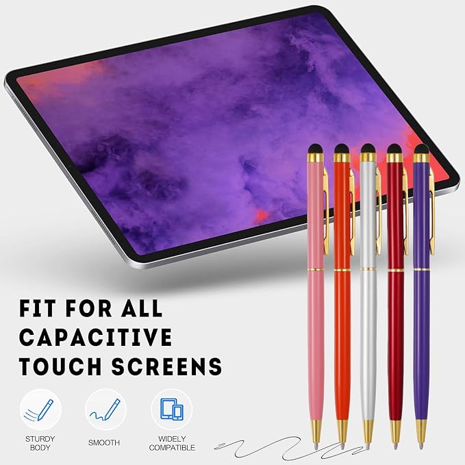 15 Pack Stylus Pens for Touch Screens Stylus Pen Compatible - Image 2