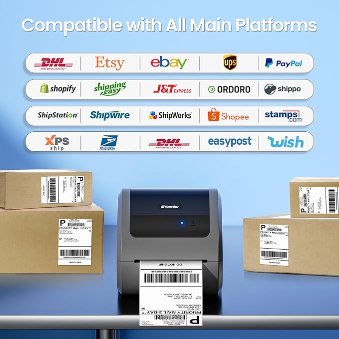 Bluetooth Shipping Label Printer 4x6 - Image 5