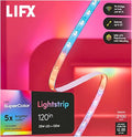 LIFX Supercolor Smart LED Strip Lights 10ft, Color Changing Multizone RGB + by LIFX