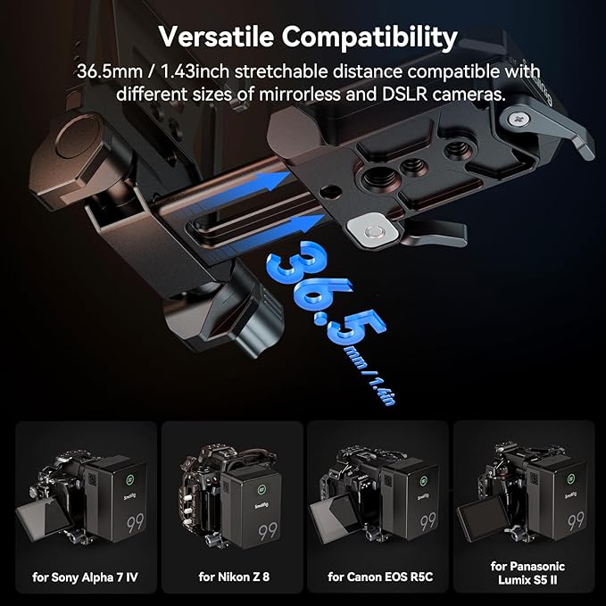SmallRig Foldable V Mount Battery Plate, All-in One Mounting Solution - Image 6