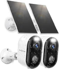 Security Cameras Wireless Outdoor, Solar Battery Powered 2k Color Night Vision by Armorcope