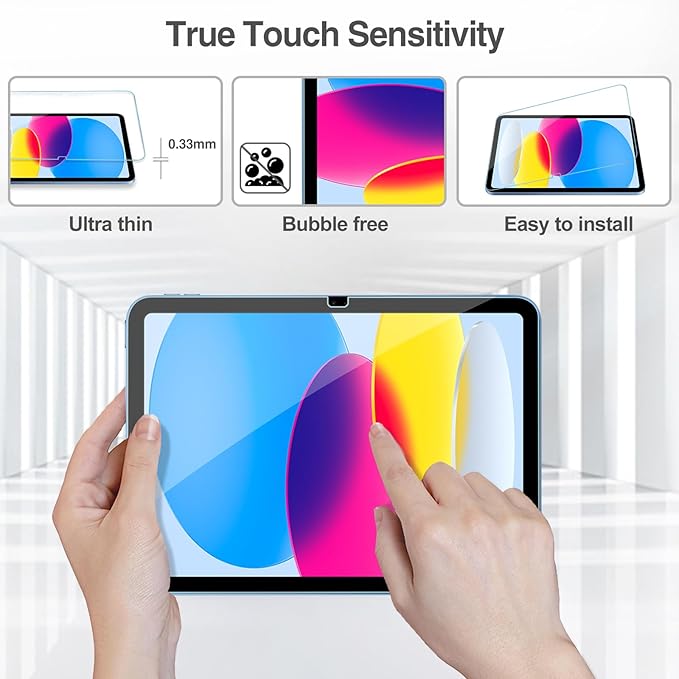 ProCase 1+3 Pack Tempered Screen Protector - Image 4