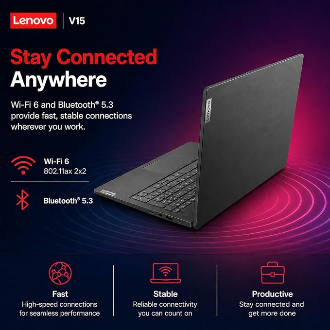 Lenovo New Business and Student Laptop(2026 Premium Edition) with MS 365 Web, Intel Powerful Processor, 15.6" FHD Anti-Glare Display, Fast Charging Speed, 14.5-Hour Battery Life, Windows 11 Pro - Image 7