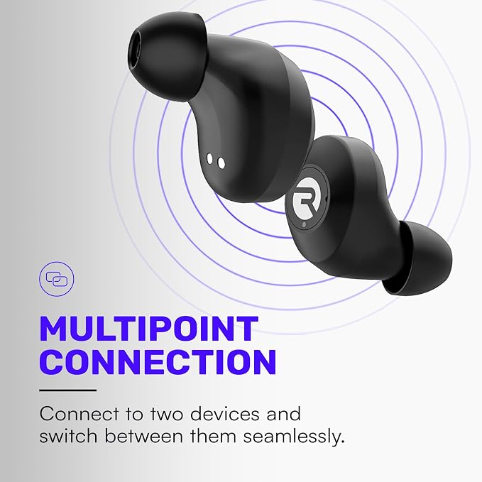 Raycon Everyday Bluetooth Wireless Earbuds with Microphone - Active Noise Cancelling, Sweat & Water-Resistant Earphones, Ear Buds Wireless Bluetooth Up to 32 Hours Playtime (Mint) - Image 9