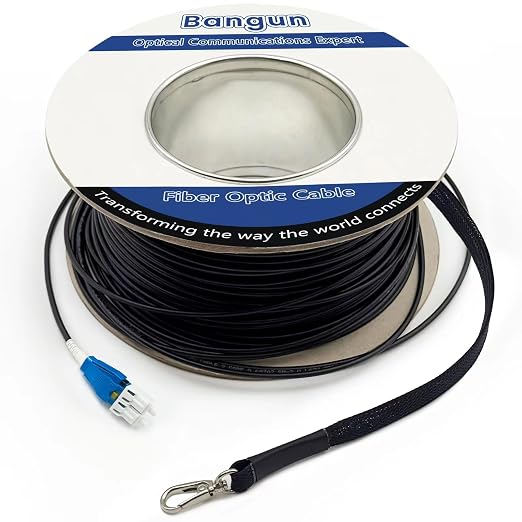 200 Meters Uniboot LC to LC Outdoor Armored Fiber Patch Cable by Bangun