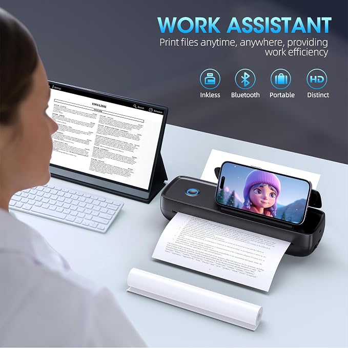 Inkless Portable Printer Wireless - Image 6