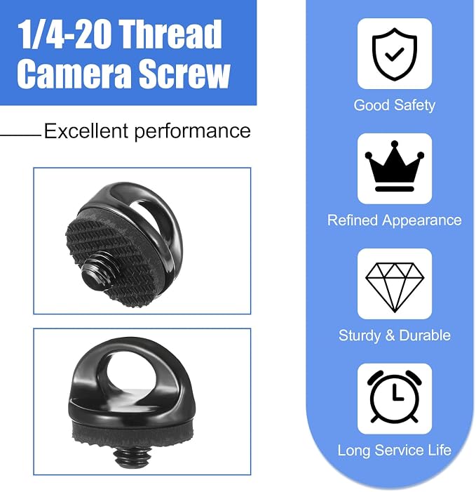 Skrfren 1/4" Camera Neck Strap Screw Holder - Image 4