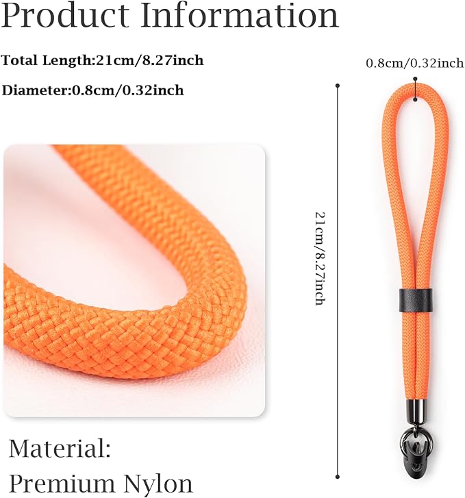 VOVMOEYA Camera Wrist Strap Rope, Camera Hand Strap Compatible - Image 2