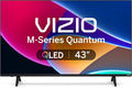 VIZIO 43-inch MQ6 Series 4K QLED HDR Smart TV w/Dolby Vision, WiFi 6E, Bluetooth Headphone Capable, AMD FreeSync & Alexa Compatibility, M43Q6M-K04, 2023 Model by VIZIO