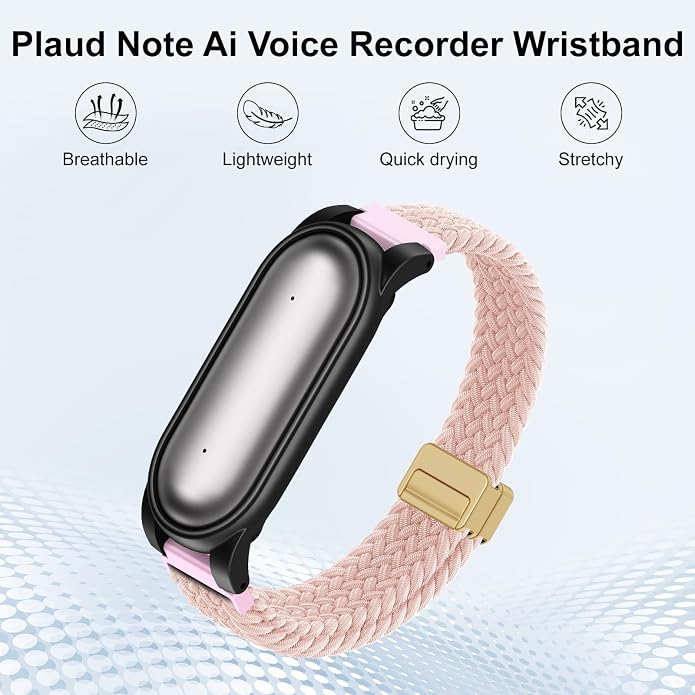 Adjustable Braided Wristband Compatible - Image 2