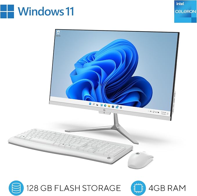 24" All-in-One Desktop PC with Windows 11 - Image 2