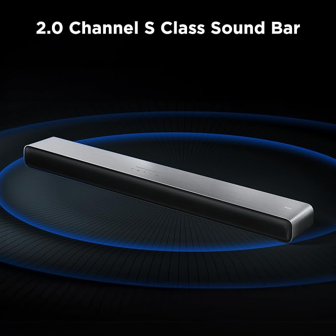 TCL S45H 2.0 Sound Bar for Smart TV | Dolby Atmos DTS:X Auto Room Calibration| 100W Power Wireless Bluetooth Home Theater Audio | App & Remote Control | Latest Model - Image 2