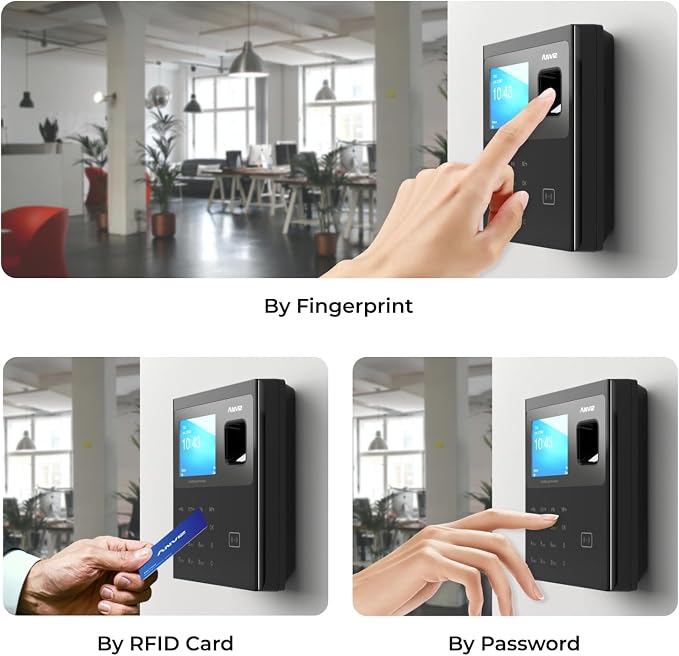 ANVIZ Time Clocks for Employees Small Business - Image 7