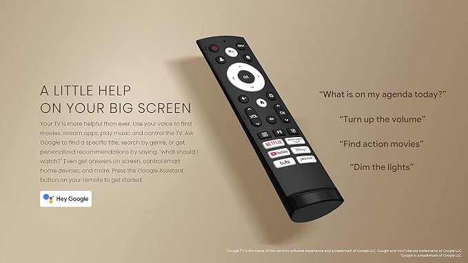 Hisense ULED 4K Premium 65U6H Quantum Dot QLED Series 65-Inch Smart Google TV, Dolby Vision Atmos, Voice Remote, Compatible with Alexa (2022 Model) Black - Image 7