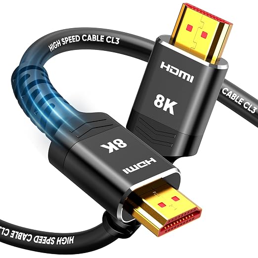 Highwings HDMI Cables 35FT Long, 8K Ultra High Speed HDMI 2.1 Cable 8K@60 by Highwings
