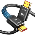 Highwings HDMI Cables 25FT Long, 8K Ultra High Speed HDMI 2.1 Cable 8K@60 by Highwings