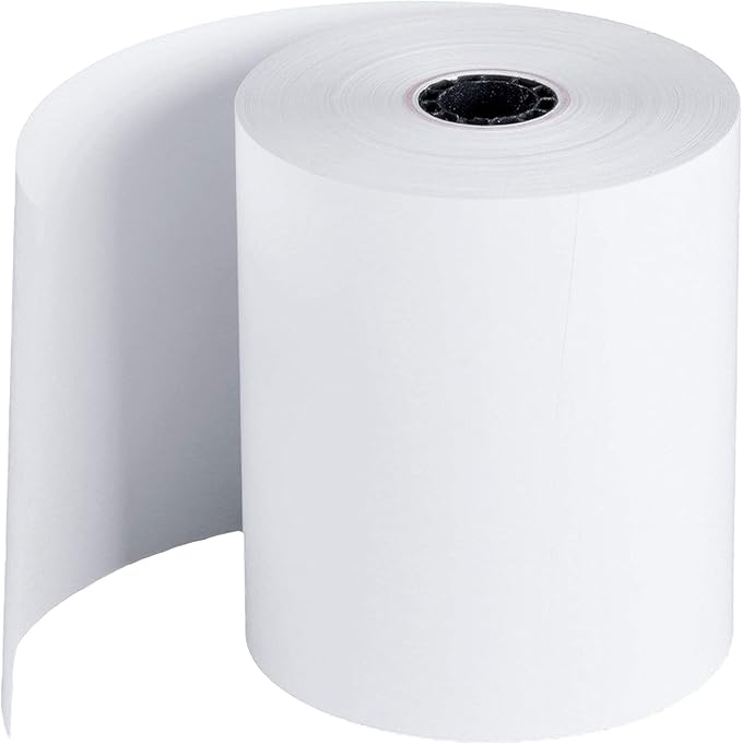 3 1/8 x 230 thermal paper square POS cash register thermal receipt paper rolls - Image 2