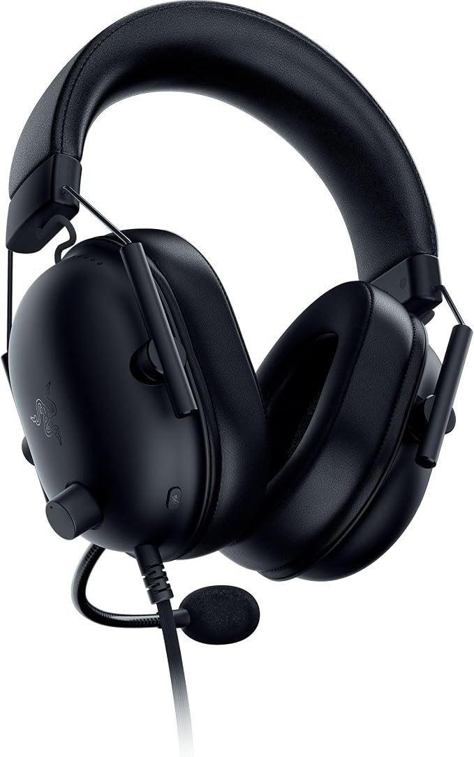 Razer BlackShark V2 X Wired PlayStation Gaming Headset, Black | 50mm Drivers, Cardioid Mic, Lightweight, Comfortable Noise Isolating Earcups, For PS5, Xbox Series X, PC, Switch, 3.5 mm Jack - Image 10