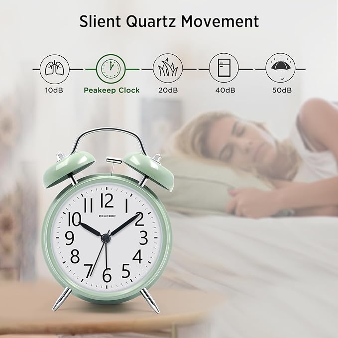 Peakeep Loud Battery Alarm Clock - Image 5