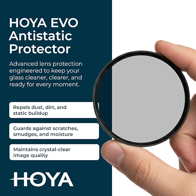 Hoya EVO Antistatic 67mm Filter — Premium Optical Glass w/ 16-Layer SMC Lens - Image 5