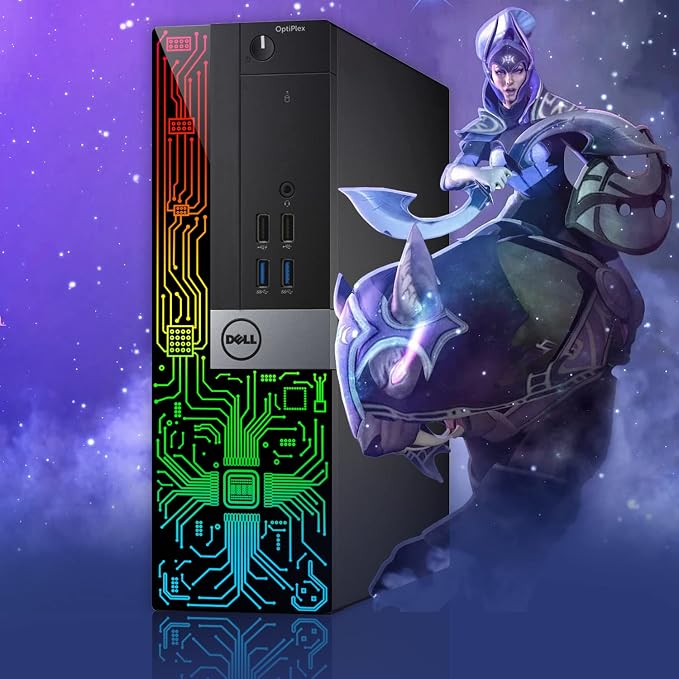 Dell OptiPlex 7040 Small Form Factor RGB Desktop PC, Intel Quad Core i5-6500 up to 3.6GHz, 16G DDR4, 512G SSD, Windows 11 Pro 64 Bit-Multi-Language (Renewed) - Image 3