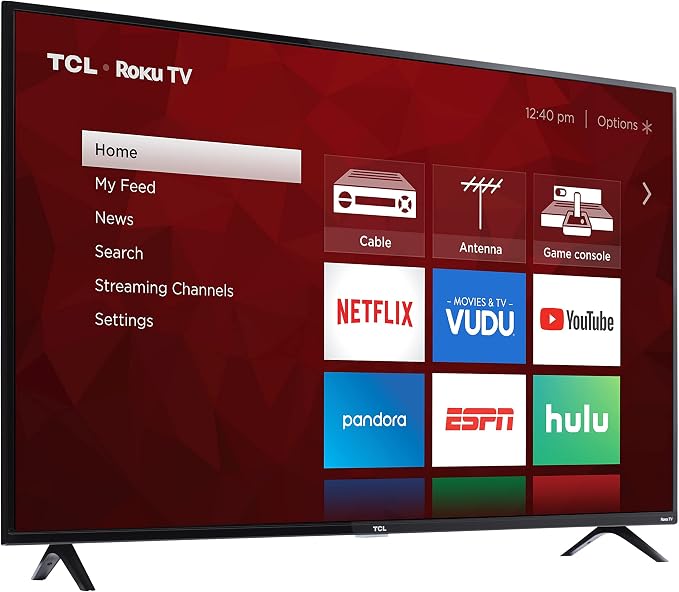 TCL 55S421 55 inch Class 4-Series 4K UHD HDR Roku Smart TV - Image 4