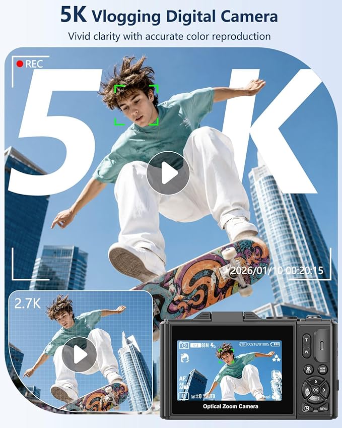 5K Digital Camera for Photography - Image 3