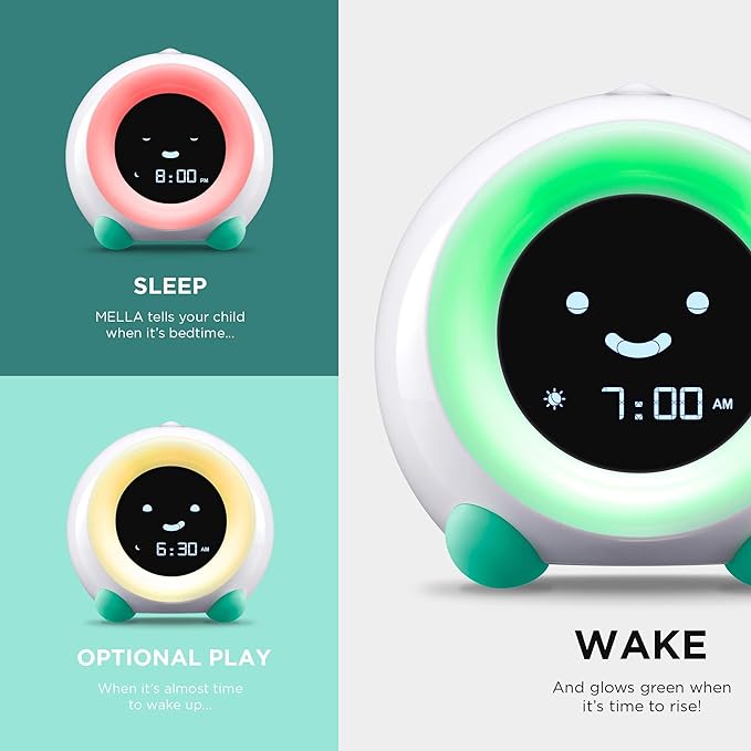 LittleHippo Mella: Kids Alarm Clock, Ready to Rise Children's Sleep Trainer - Image 2