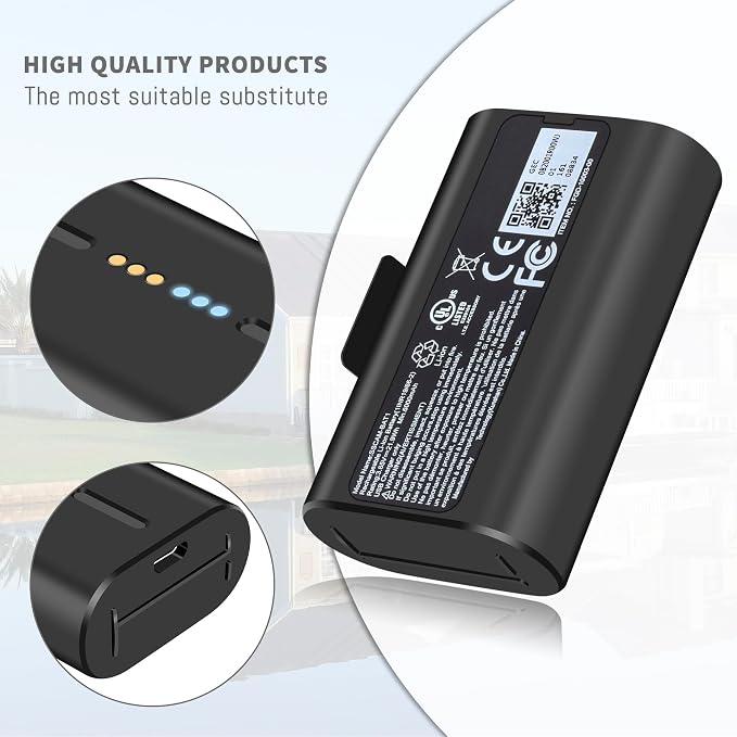 2 Pack Rechargeable Battery Compatible - Image 4