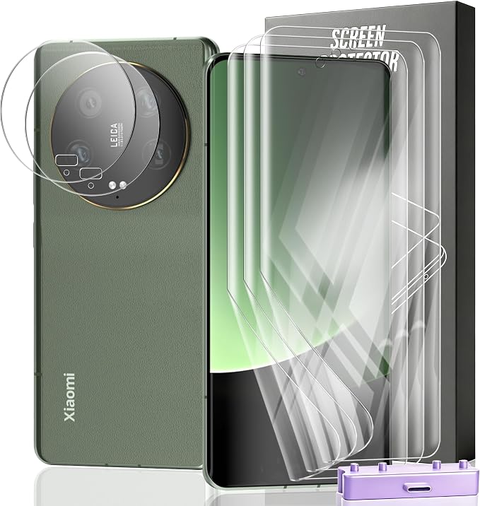 3+2 Pack Screen Protector for Xiaomi 13 Ultra Flexible TPU Film by Unknown