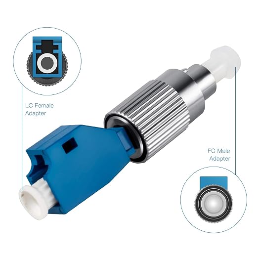 10PC Visual Fault Locator Fiber Adapter, Fiber Optic Connector, Single Mode - Image 3