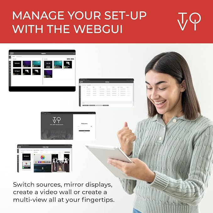 ToVi X2 Series IP Video Network Hub & Control Box - Image 6