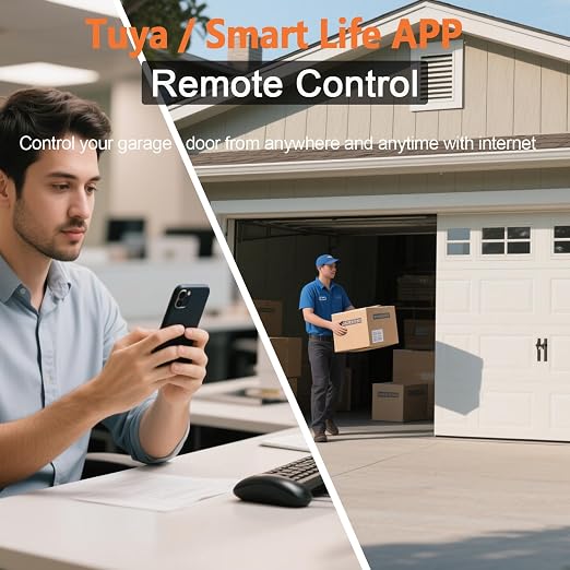 WiFi Smart Garage Door Opener, Universal WiFi Remote Controller, Door Left Open - Image 7