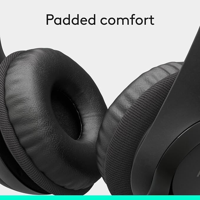 Logitech H390 Wired Headset PC/Laptop Stereo Headphones - Black | For PC/Laptop, stereo headphones, microphone, in-line controls, works with Chromebook - Image 7