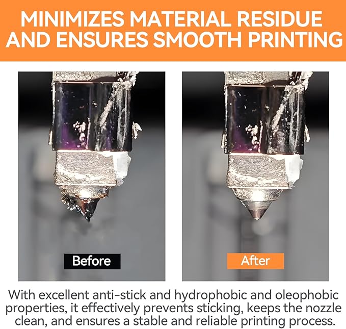 3D Printer Nozzle Protection Coating, 3D Printer Nozzle Cleaner High Temperature - Image 3