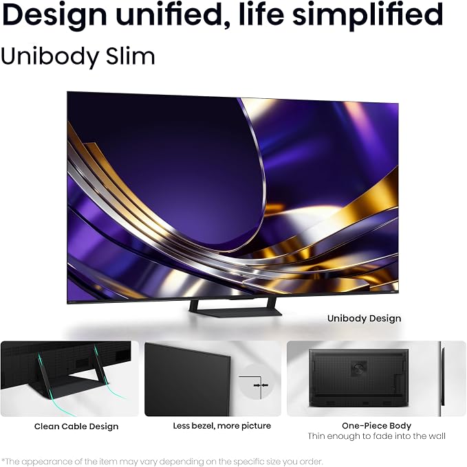 Hisense 55" U7 Mini-LED ULED 4K UHD Best Premium Gaming Google Smart TV (55U7SG, 2026 NEW) - Hi-QLED, Native 165Hz, VRR 330, HDR10+, Dolby Vision IQ·Atmos, IMAX Enhanced, Anti-Reflection, 2.1.2 Ch - Image 16