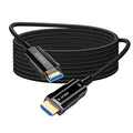 8K HDMI 2.1 Cable 30ft/9m, Fiber Optic HDMI Cable Braided Cord, High Speed by RUBMUD