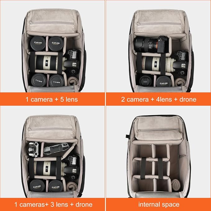 Besnfoto Camera Backpack Waterproof - Image 3