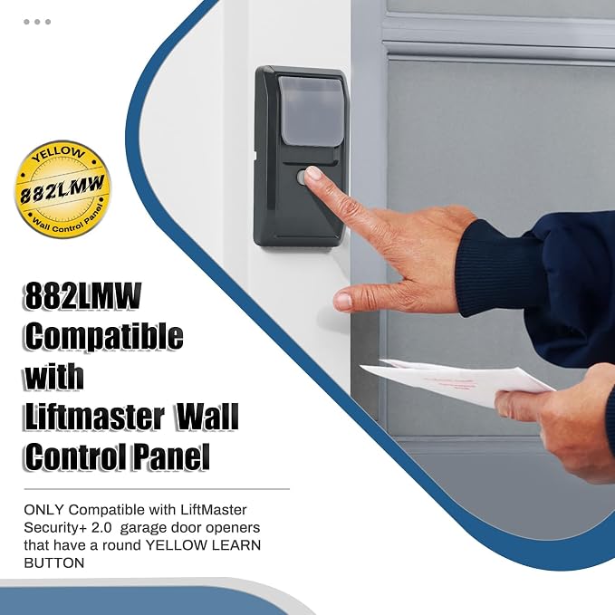 882LMW Multi-Function Wall Control Panel, Compatible only - Image 2