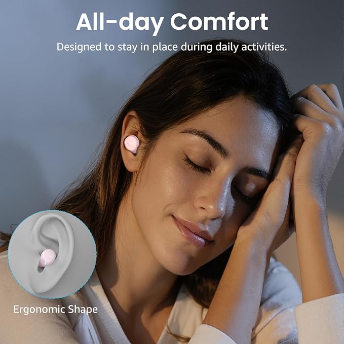 TOZO A1 Wireless Earbuds Bluetooth 5.3 Light Weight in Ear Headphones | IPX5 Waterproof, 2 Mics for AI Calls, Immersive Premium Sound Bass Ear buds with Charging Case, 32 Presets EQ via TOZO App - Image 7