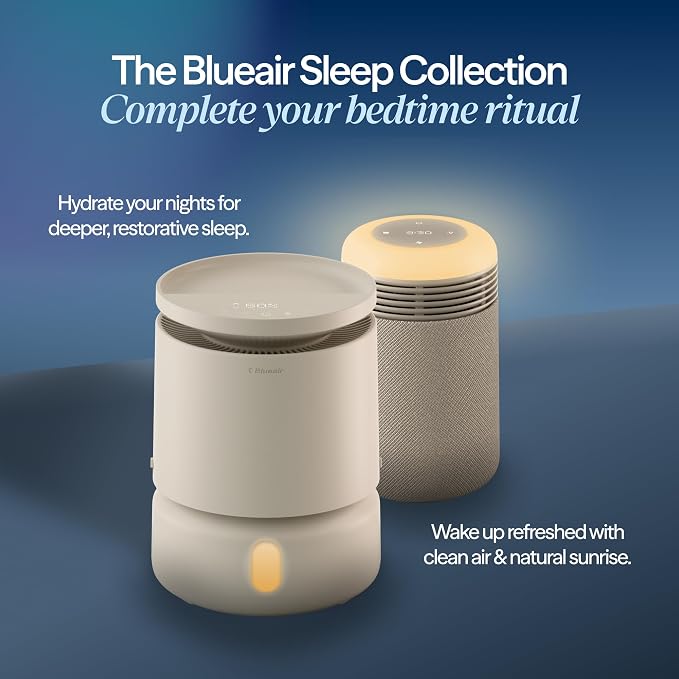 BLUEAIR Room Humidifier - DreamWell - 48Hr Top-Fill Mist-Free InvisibleMist Technology Aroma Stone for Essential Oils and Soothing Mood Lighting - Quiet Operation for Bedroom and Home Use, Beige - Image 11