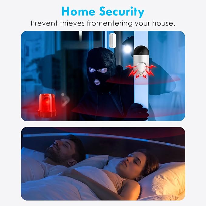 Window Door Alarm, Toeeson 120DB Pool Alarm - Image 4