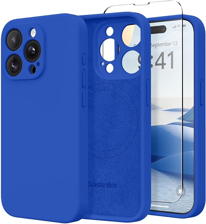 Magnetic for iPhone 15 Pro Case, Compatible by SUYDANBOX